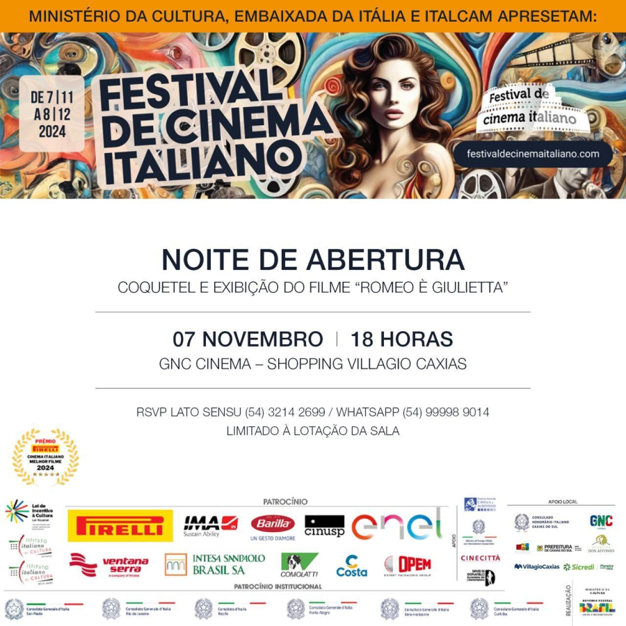 Festival de Cinema Italiano em Caxias do Sul